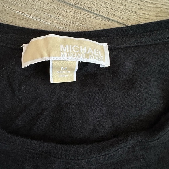 MICHAEL KORS BLACK‎ BLOUSE | SZ M - Picture 3 of 4